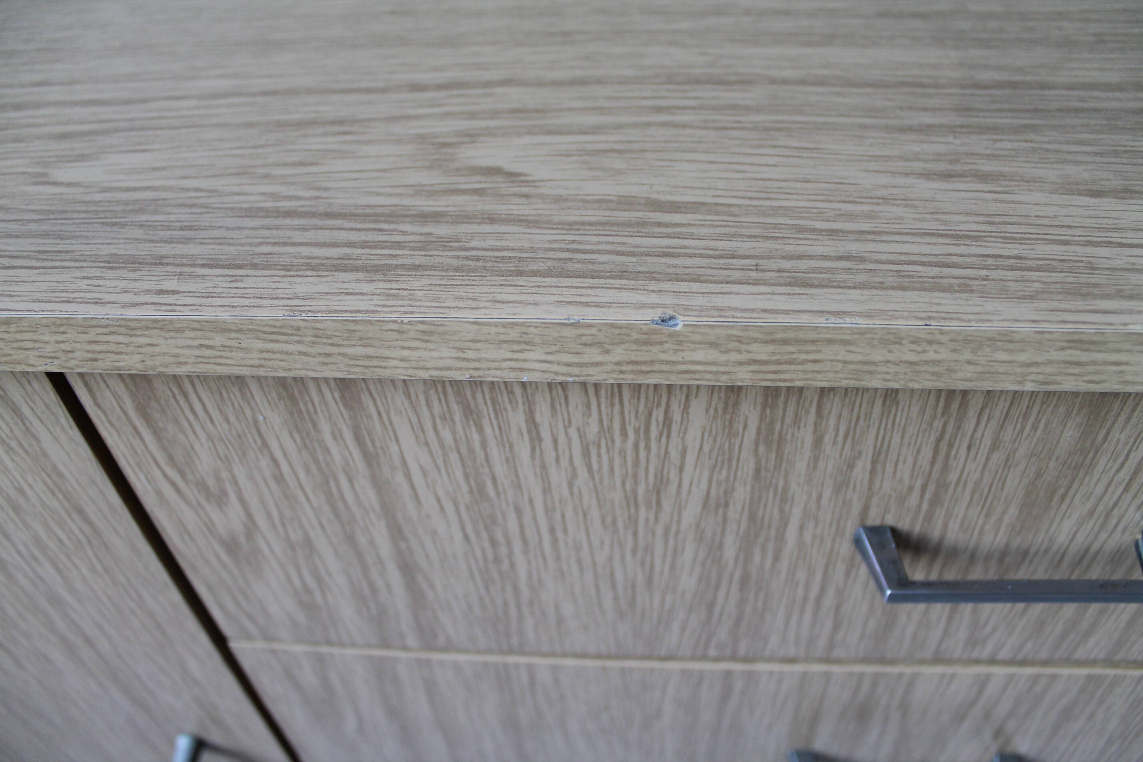 Low buffet vinatge formica fake wood