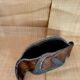 Raku vase signed free form