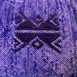 Vintage turkish kilim cushion cover , 30 x 60 cm