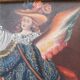 20th Cuzco School Angel Oil Painting