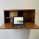 Mid-Century illuminated desk cabinet by Beaver & Tapley