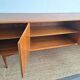 Very large vintage teak sideboard, buffet, display cabinet.