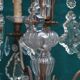 Lustre cristal bronze.