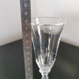 6 flûtes cristal neuves