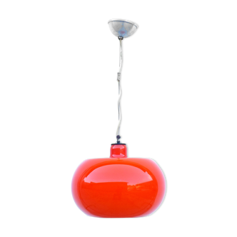 Alessandro Pianon Lumenform Italy ceiling lamp in glass