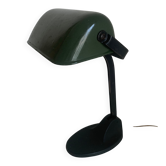 Lampe vintage 1930 Viktoria émaillée fonte Bauhaus - 40 cm