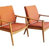1960s Pair of Mid-Century Armchairs
