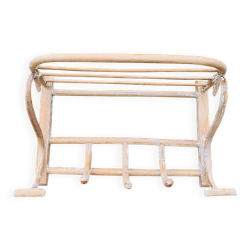 Old wall-mounted coat rack