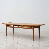 Grande table basse en teck par Torbjorn Afdal pour Haug Snekkeri