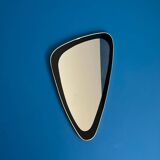 Vintage mirror 1960 asymmetrical rearview mirror - 57 x 34 cm
