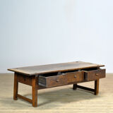 Oak coffee table, circa 1820