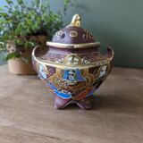 Vintage incense burner Satsuma
