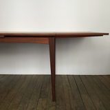 Teak dining table with extensions