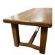 XL vintage dining table in solid wood