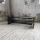 80s Italian marble and glass coffee table