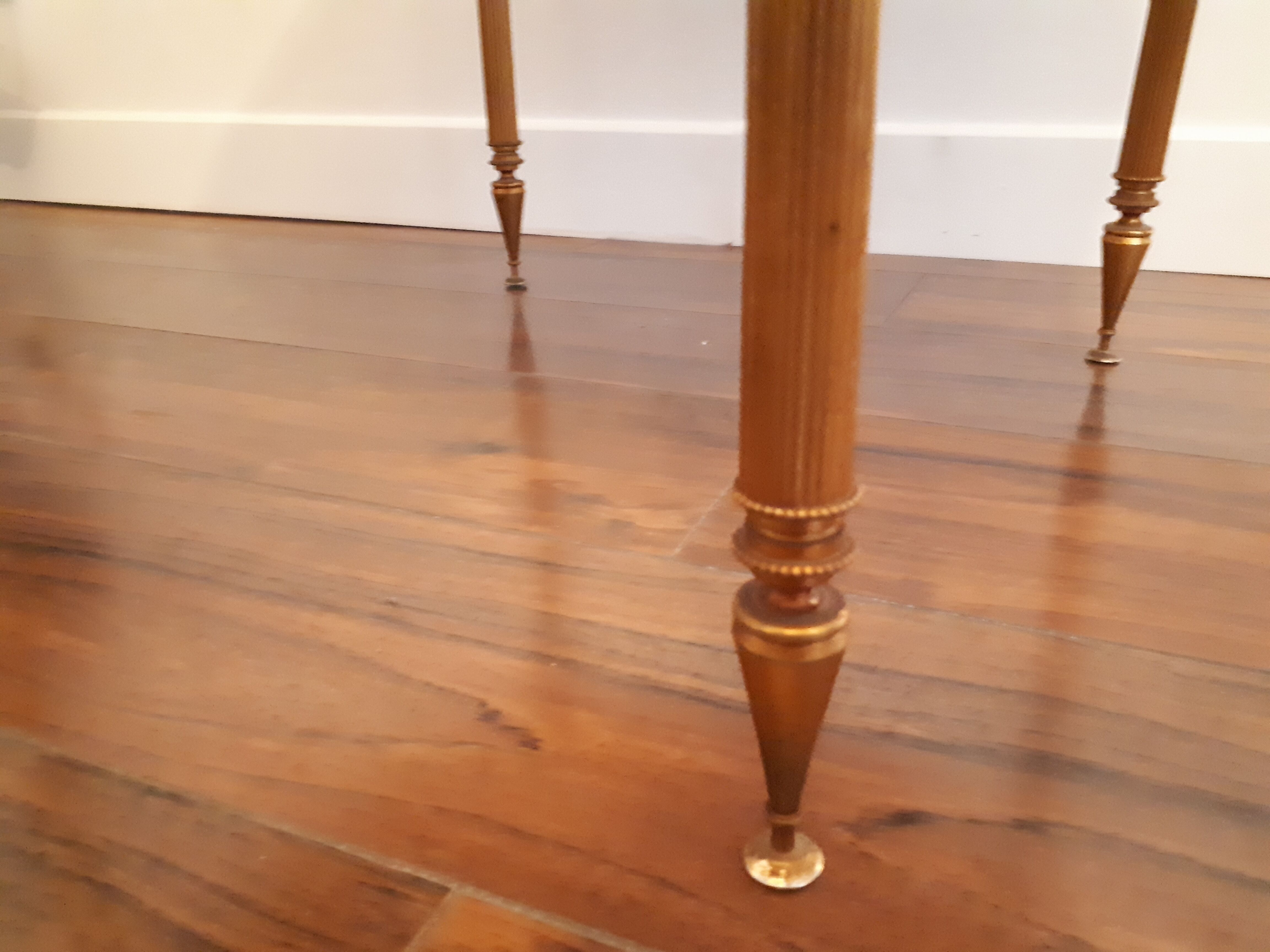 Louis XVI hot water table - Laiton/copper