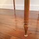 Table basse bouillotte Louis XVI laiton-cuivre