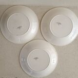 3 assiettes creuses Sarreguemines