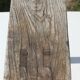 Former carved wood bench Orient/Asia