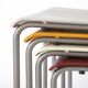 4 Stacking Chairs Vintage, Drabert by Samas Parlando, 1980s, Germany