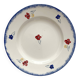 Round earthenware dish Mary Lou, Digoin Sarreguemines vintage