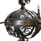 wrought iron chandelier