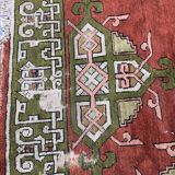 Tapis ancien turc décoratif fait main 190x210 cm