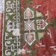 Old carpet decorative turkish 190 x 210 cm