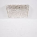 Brutalist ceiling light “Ice Glass”