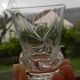 Set of 6 crystal liqueur glasses by daum. sorcy model.