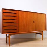 A Danish vintage mid-century Arne Vodder No.63 sideboard by Sibast in Teak