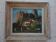 Oil on wood panel CHATEAU DE CLISSON 44 by PIERRE BERTRAND, frame 1940