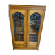 Display cabinet / showcase in solid oak