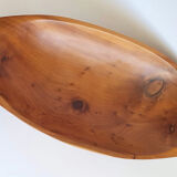 70s wooden fruit cup