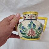 HB Quimper vase with handles, 1950