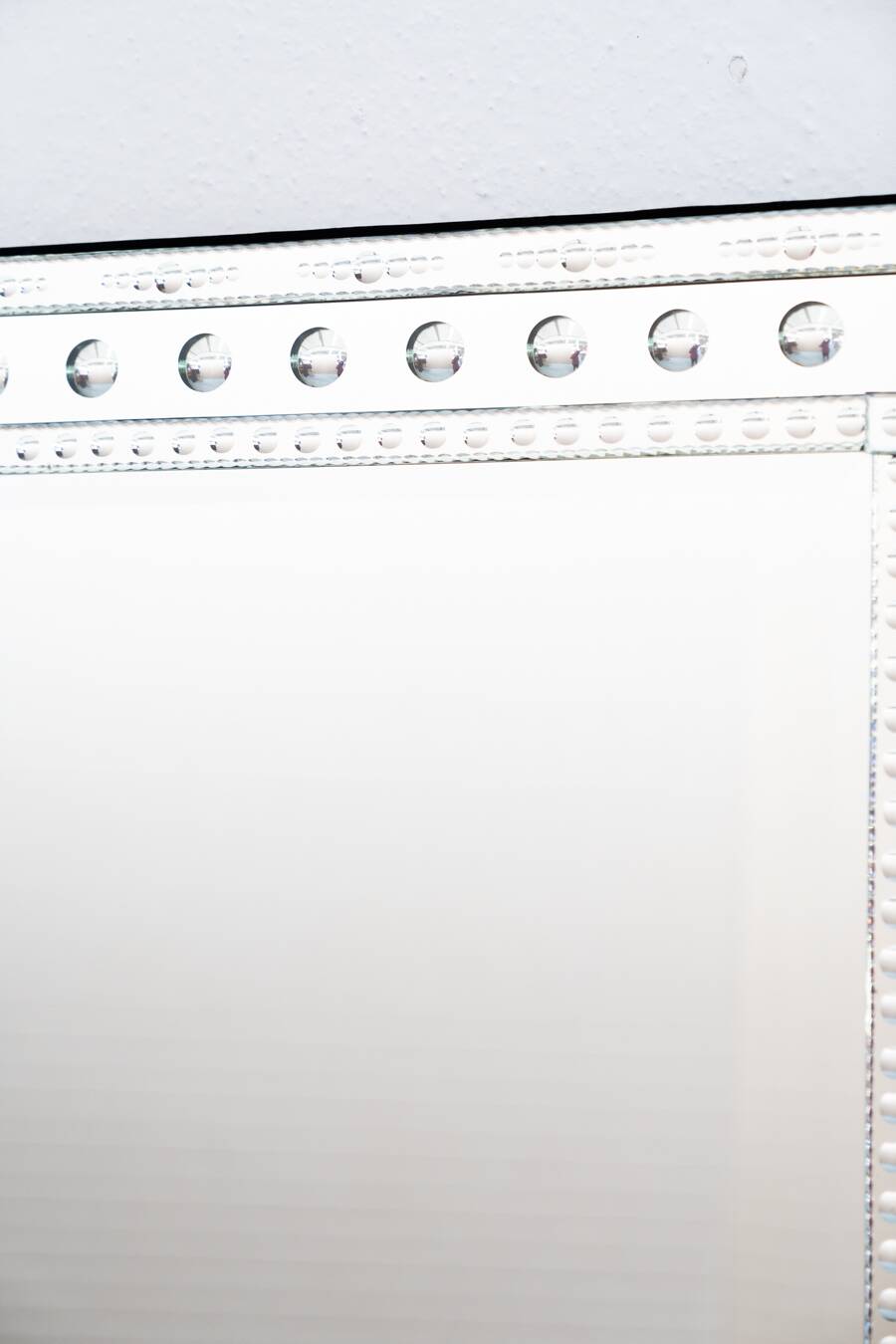 Square decorative wall mirror, 1970-1979