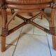 Rattan armchair