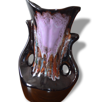 Vase émaillé Vallauris