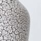 Jasba "Cortina" ceramic table lamp with crackled glaze, mid-century style, 1950s.