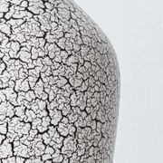Jasba "Cortina" ceramic table lamp with crackled glaze, mid-century style, 1950s.