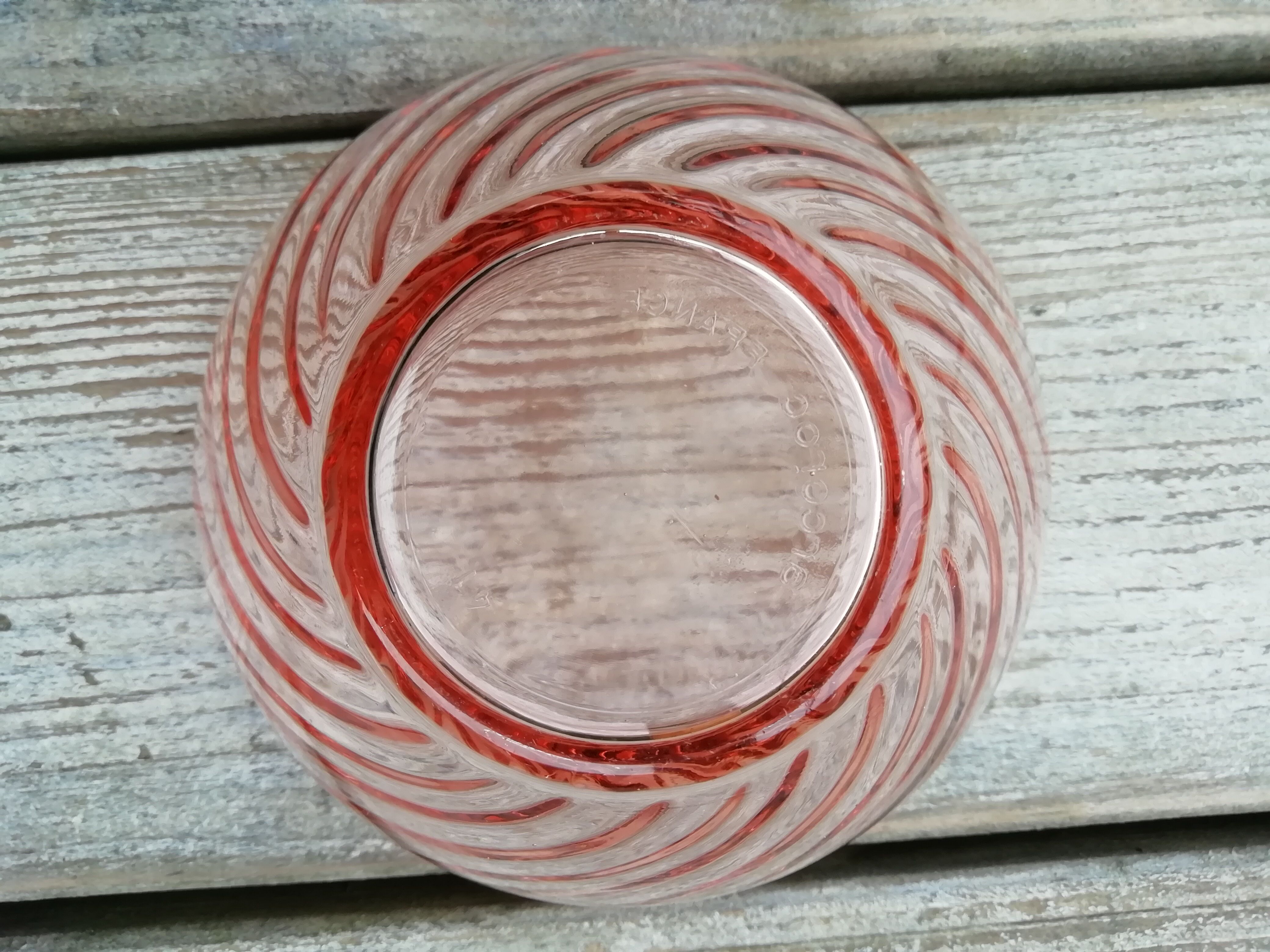 lot of rosaline pink glass bowls