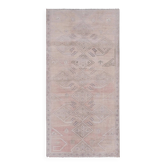 Vintage Turkish rug handmade 154x309 cm