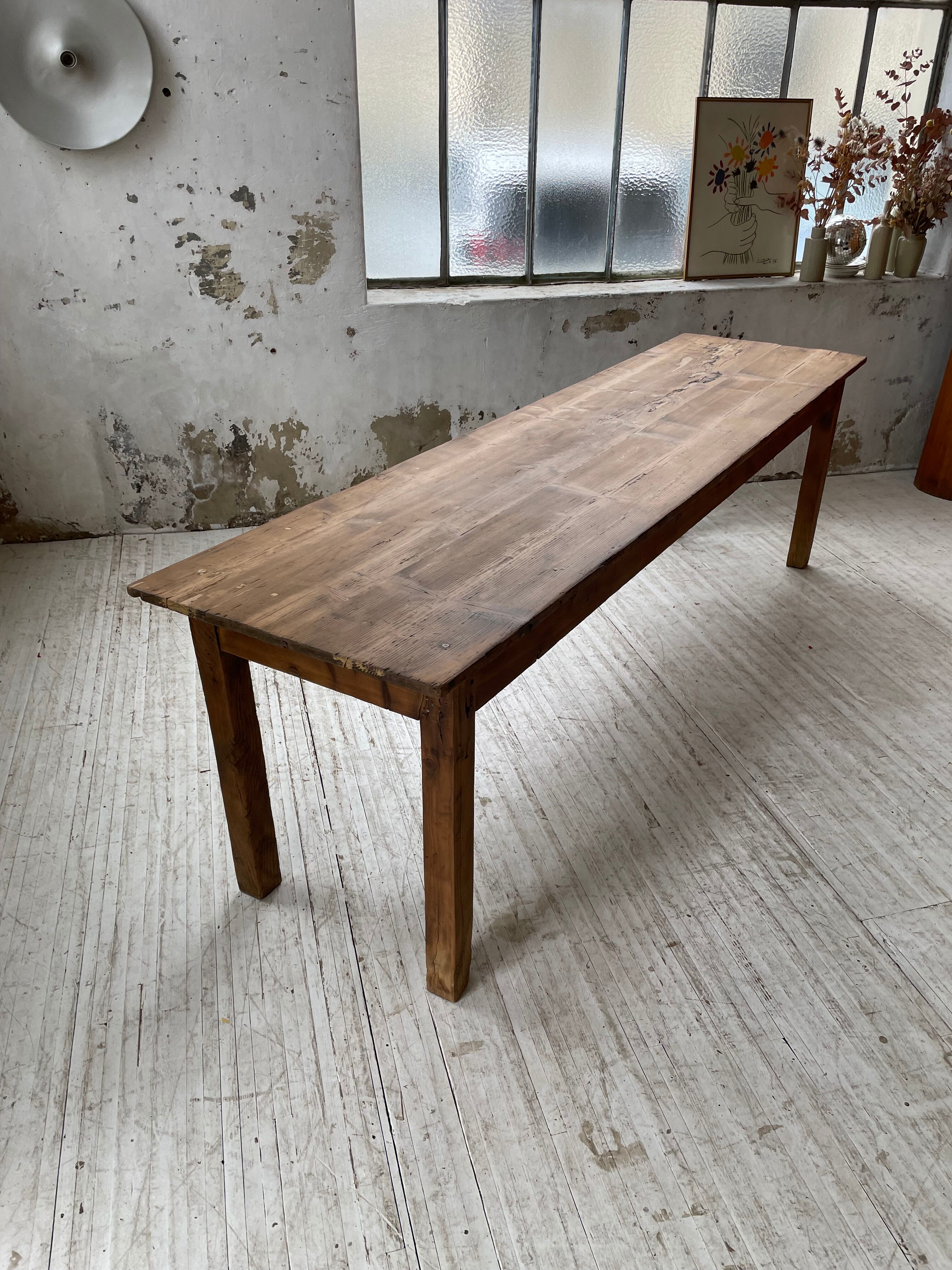 Pine farm table XL 260cm