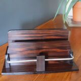 Art Deco Mail Rack 1930 Macassar ebony