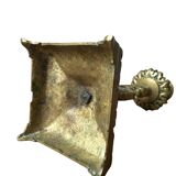 Bougeoir en bronze, fin xixe