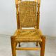 Wood and rope chair
