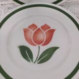 Plate dessert mill of wolves