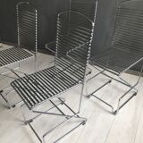 Set of 4 till behrens chairs for schlubach, 1980s