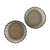 Arcopal smoked glass tart dishes