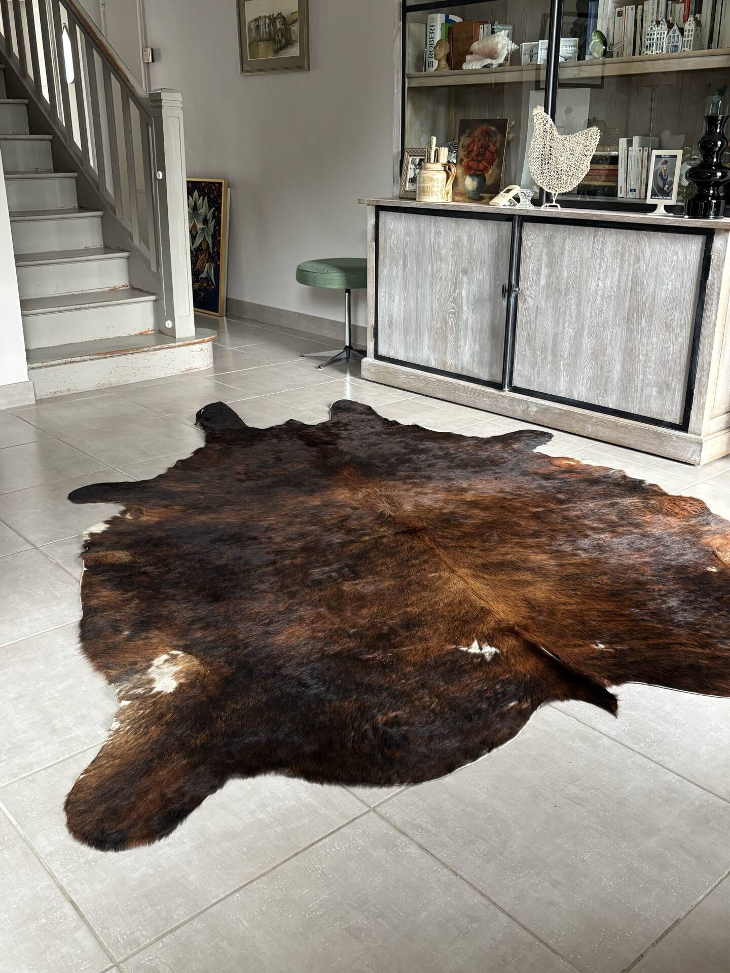 Tapis peau de vache 